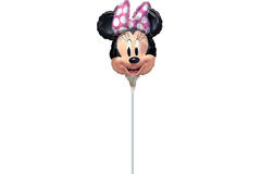 Foil Balloon - Mini Shape - Minnie Mouse - 25 x 20 cm