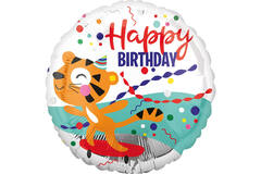 18in/45cm Happy Tiger Birthday