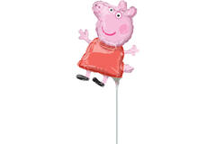 Foil Balloon - Mini - Shape - Peppa Pig - 23 cm