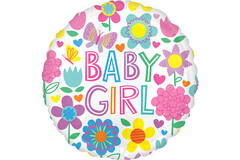 18in/45cm Baby Girl Floral Butterfly