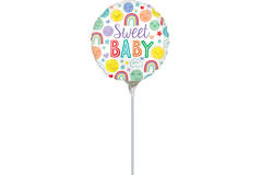 Foil Balloon – Mini – "Sweet BABY" – 23 cm