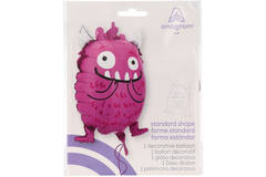 Foil Balloon - Shape - Little Monster - Purple - 45 cm