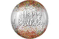 Orbz® – "Happy Birthday" – Sequins – 38 x 40 cm