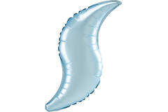 SuperShape Satin Pastel Blue Curve