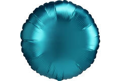 18in/45cm Satin Satin Luxe Aqua