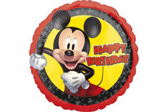 Foil Balloon - Mickey Mouse - "HAPPY BIRTHDAY" - 45 cm