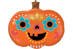 SuperShape Day of the Dead Pumpkin
