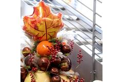 Foil Balloon - Shape - Leaf - Maple - 66 x 63 cm