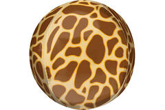 Orbz Giraffe Print Foil Balloon G20