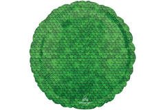 18in/45cm Forest Green Sequins
