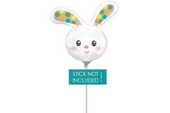 Mini Shape Spotted Bunny Head Foil