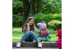 Multi Peppa Pig Foil Balloon A75 Packaged 45 cm x 55 cm