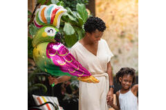 Shape Tropical Parrot 78x71cm