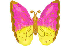 SuperShape Pink & Yellow Butterfly