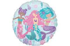 Foil Balloon - Shimmering Mermaids - 45 cm