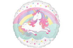 Foil Balloon - Enchanting Unicorn - 45 cm