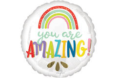 18in/45cm You Are Amazing Rainbow