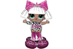 AirLoonz LOL Glam Diva Foil Balloon