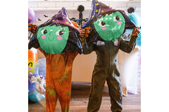 Foil Balloon - Shape - Witch Head Halloween - 45 cm