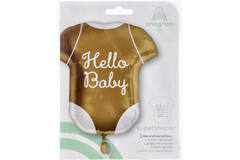 Foil Balloon - Shape - "Hello Baby" - 55 x 60 cm