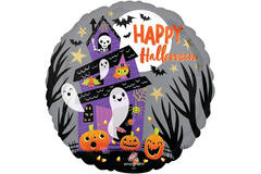Standard Halloween Haunted House Foil Balloon S40 Packaged 43 cm