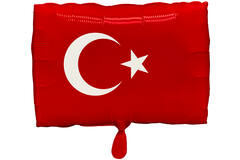 18in/45cm Shape Turkish Flag