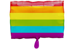18in/45cm Shape Rainbow Flag