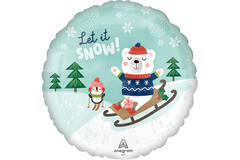 18in/45cm Cabincore Let it Snow
