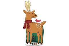 Shape Modern Reindeer 43x101cm