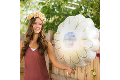 Shape Satin Purple Daisy 53cm