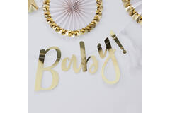 Backdrop - Oh Baby! - Gold
