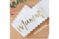 Sash Oh Baby! Mother To Be Paper / Foil 75 x 10 cm