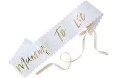 Sash Oh Baby! Mother To Be Paper / Foil 75 x 10 cm