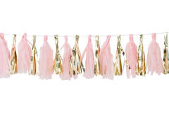 Tassel Garland - Pink & Gold