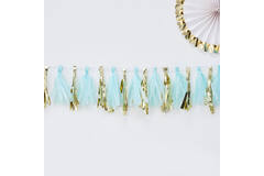 Tassel Garland - Blue & Gold