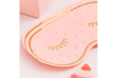 16 Napkins Pamper Party Eye Mask Shaped 16 x 20 cm