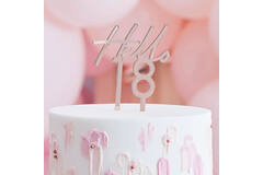 Cake Topper - Eighteen