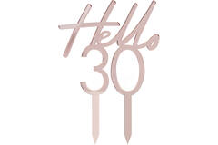 Cake Topper - Thirty