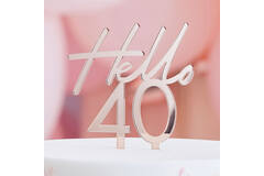 Cake Topper - Forty