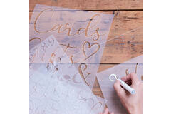 Stencils - Wedding