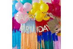 Bunting - Brights Milestone option
