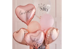 Balloon Cluster - Rose Gold & Pink