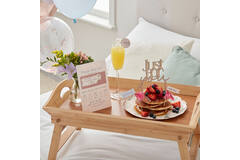 Customisable Breakfast In Bed Set - Rose Gold