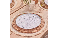 Eco Paper Plates - Terrazzo