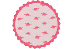 Plate - Dinosaur - Round with Spikes