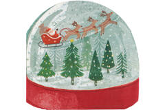 Paper Napkins - Snowglobe Shaped Napkins