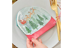 Paper Napkins - Snowglobe Shaped Napkins