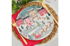 Paper Plates - Christmas Scene Paper Plates