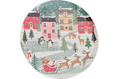 Paper Plates - Christmas Scene Paper Plates