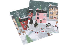 Wrap - Christmas Scene Wrapping Paper